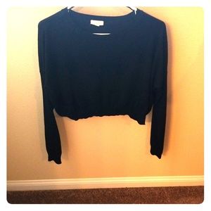 Must be sold! Never worn black shirt sweater top.